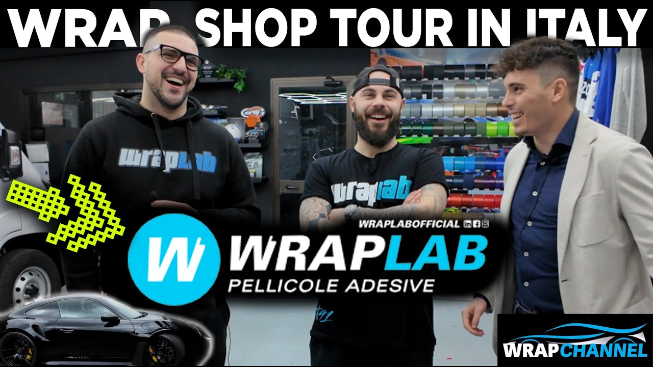 Wrap Shop Tour in Italy at WRAPLAB